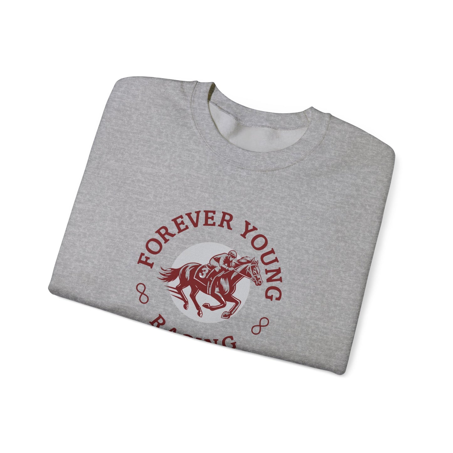 Forever Young Racing Unisex Crewneck Sweatshirt