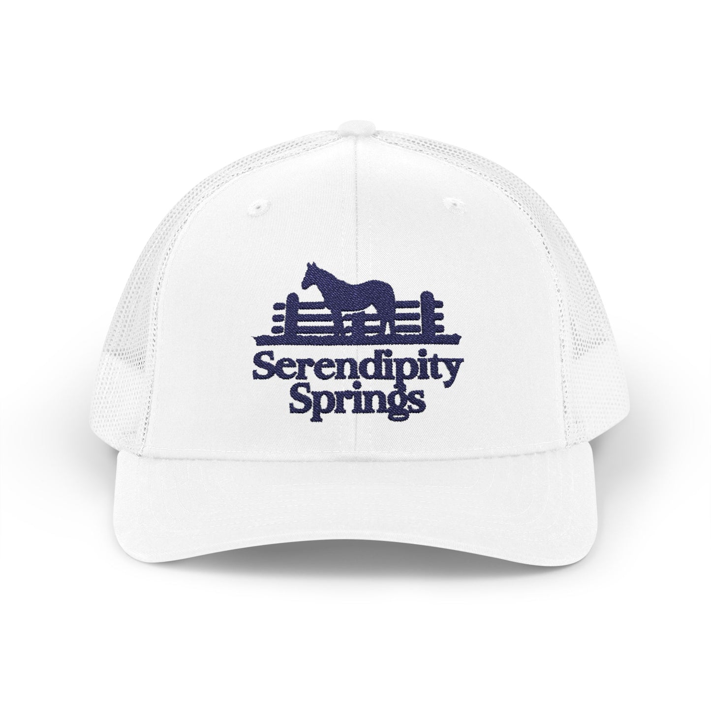 Serendipity Springs Farm Snapback Embroidery Trucker Cap