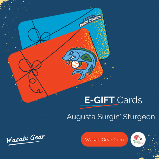 August Surgin Sturgeon WasabiGear.com Gift Card