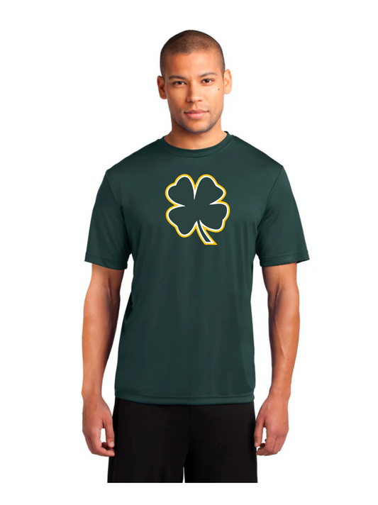 Clayton Clovers Forest Green Performance T-Shirt